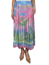 Falda Multicolor Fibras metalizadas