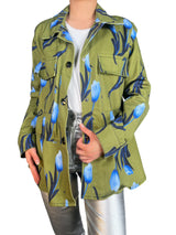 Chaqueta Denim Estampada