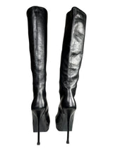 Botas Largas Punta Charol