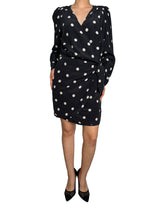 Vestido Seda Lunares