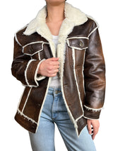 Chaqueta Bonded Brown