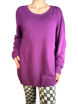 Sweater Morado PLUS SIZE