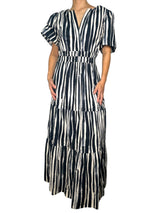 Vestido Somerset Carbon Stripe PLUS SIZE