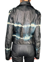 Chaqueta Ecocuero Tie Dye