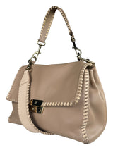 Bolso Cuero Beige
