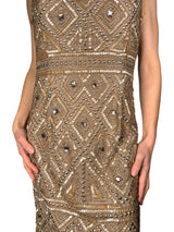 Vestido Strapless Lentejuelas