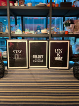 Cuadro Bordado Enjoy Every Moment