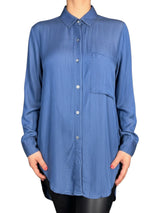 Blusón Tipo Denim Ligero