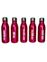 Botella De Agua Don't Touch Me