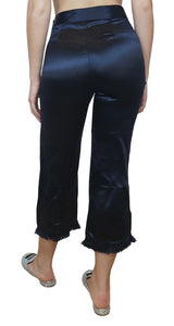 Pantalón Azul Satinado