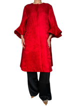 Chaqueta Larga Jacquard