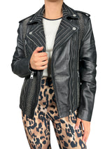 Chaqueta Christiane Cuero