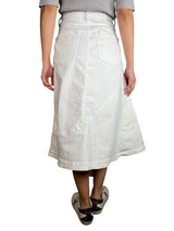 Falda Denim White