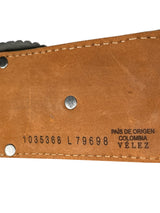 Cinturón Cuero Trenzado