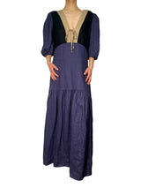 Vestido Fran Larrain x Basement Lino