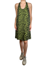 Vestido Seda Animal Print