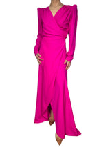 Vestido Wrap Fucsia o Kimono