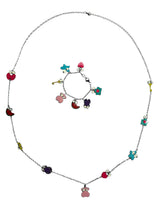 Set Collar y Pulsera Face