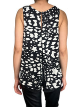 Top Negro Estampado