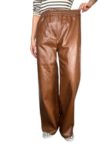 Pantalón EcoCuero Café