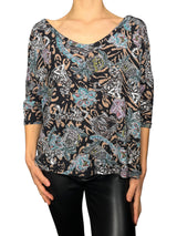 Remera estampa Tigres y Flores