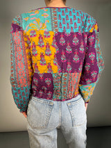 Chaqueta Multi Block Print