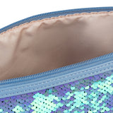 Bolsa mediana Kaos Shock Sequins azul