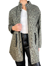 Chaqueta Militar Animal Print