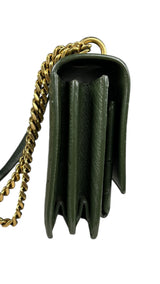Cartera Cuero Verde