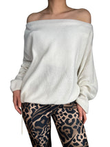 Sweater Hombros Descubiertos