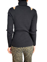 Sweater Beatle Rib Cut Out