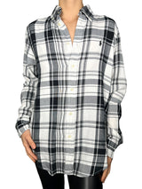 Blusa con Cuello Mao