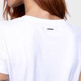 Polera Red City White