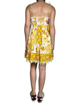 Vestido Aura Floral Off