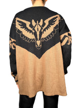 Chaleco Negro Estampado