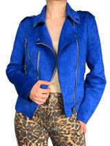 Chaqueta Efecto Gamuza