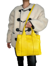 Bolso Cuero Amarillo