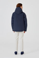 Parka Cortavientos Azul Hombre - Sin Batería