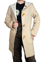 Abrigo Reversible Lana Y Baby Alpaca