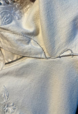 Skinny Embroidered Beige