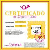 Ballerinas Kid Scamosciato GG Marmot Fringe