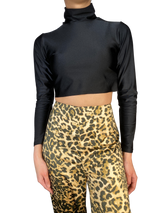 Crop Top Manga Larga