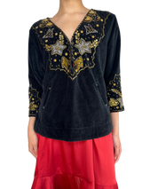 Polerón Carlina Flowers