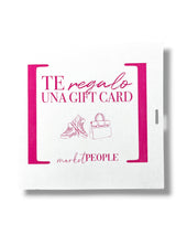 GIFT CARD - Tú eliges el monto