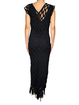 Vestido Tejido Negro