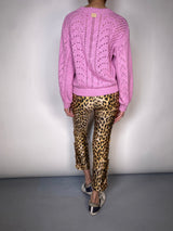 Sweater Morado Tejido