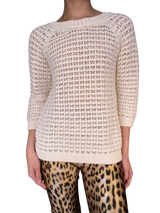 Sweater Beige Tejido