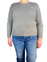 Sweater Gris PLUS SIZE
