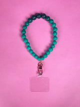 Porta Celular Esferas Degrade Verde Para Celular