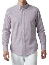 Camisa clásica cuadros pequeños hombre